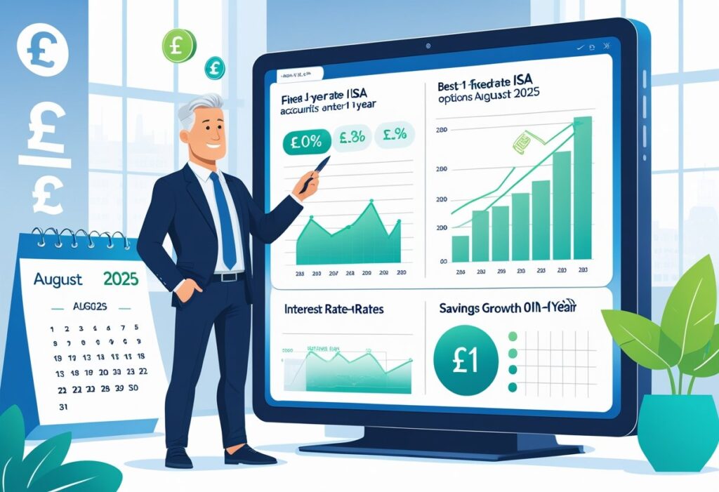 Martin Lewis’ Top 1 Year Fixed-Rate ISA Picks for August 2025