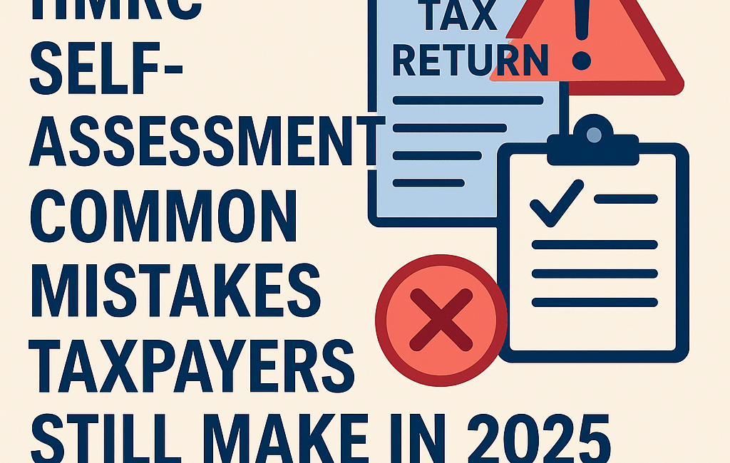 HMRC Self-Assessment Common Mistakes Taxpayers Still Make in 2025
