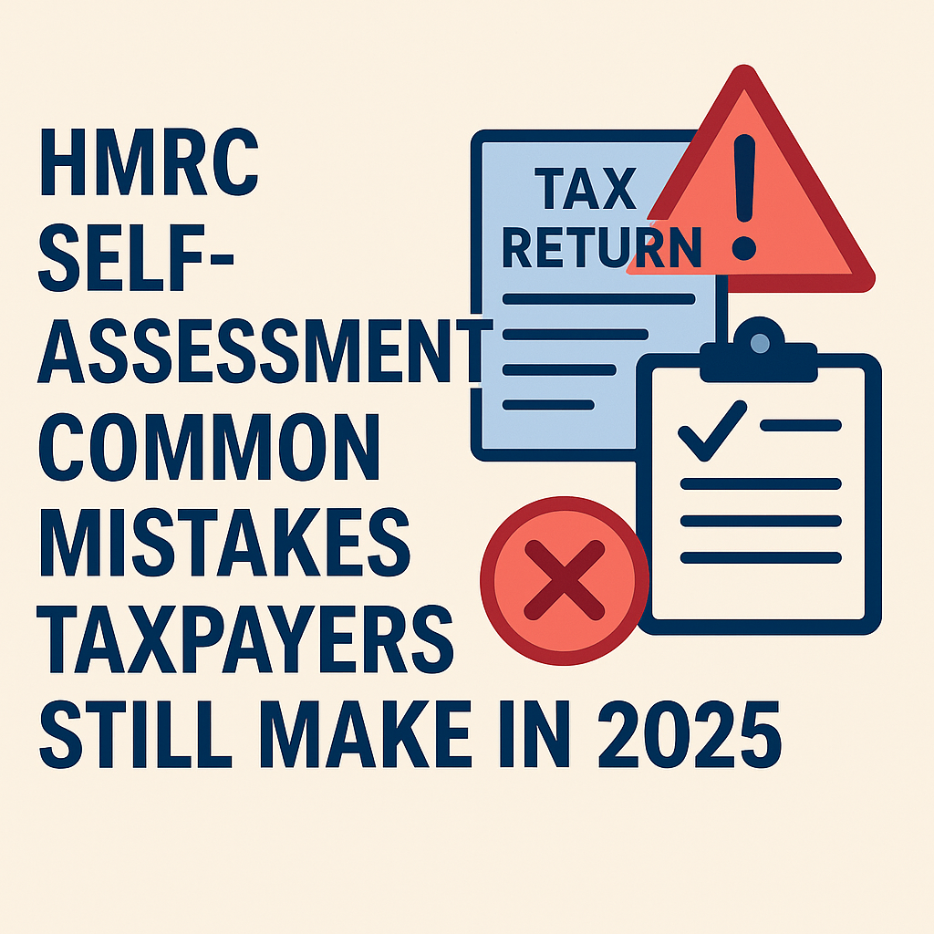 HMRC Self-Assessment Common Mistakes Taxpayers Still Make in 2025