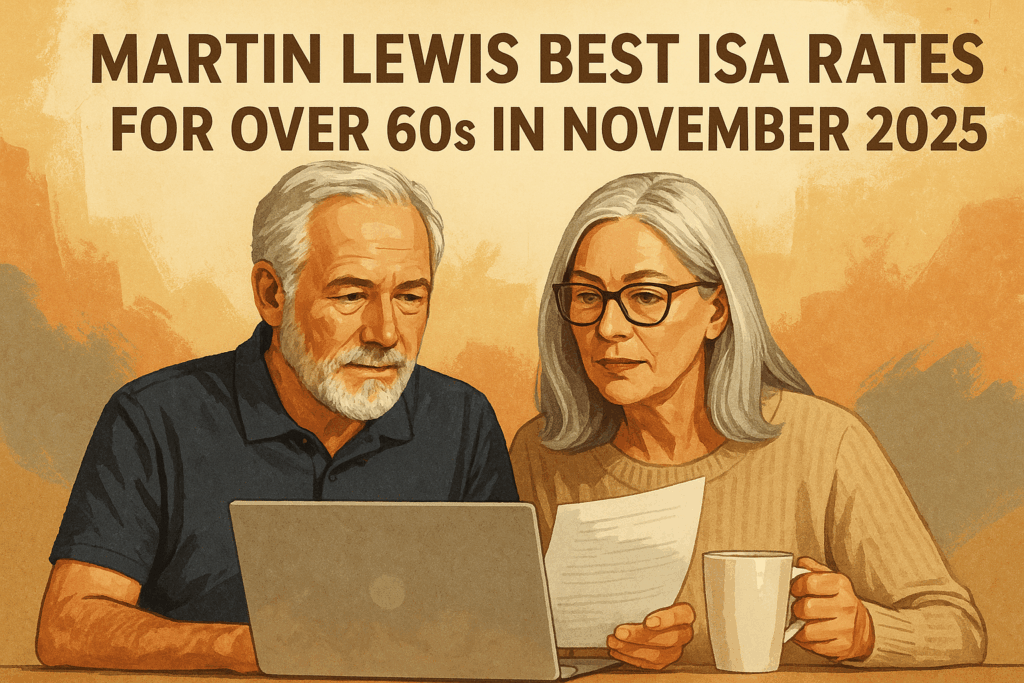 Martin Lewis Best ISA Rates for Over 60s in November 2025