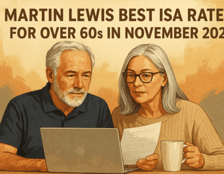 Martin Lewis Best ISA Rates for Over 60s in November 2025