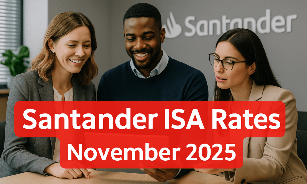 Santander ISA Rates November 2025 Santander ISA Rates November 2025