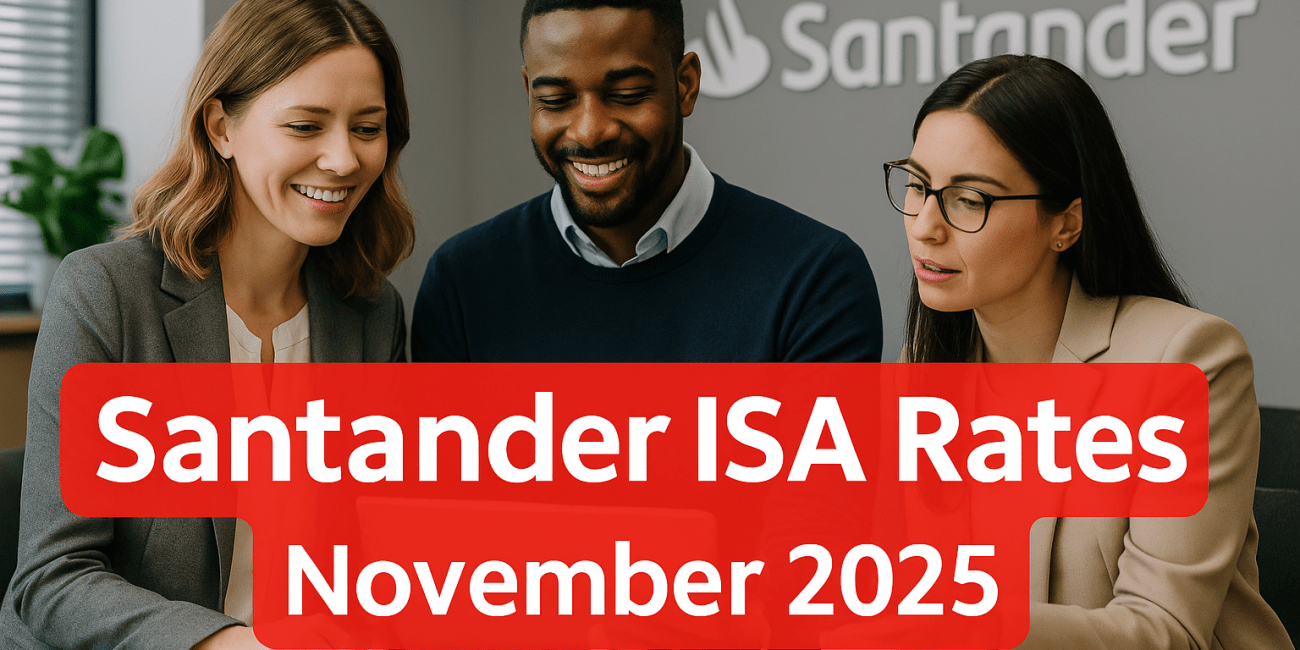 Santander ISA Rates November 2025